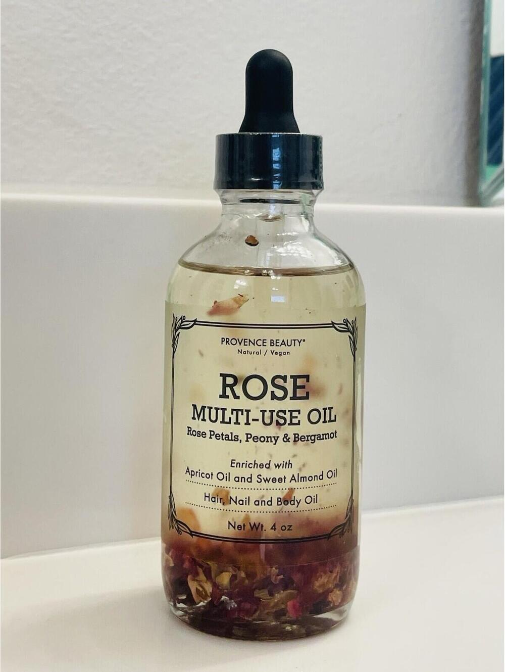 PROVENCE BEAUTY Rose Multi Use Oil for Hair / Nails /Body 4oz  Sealed